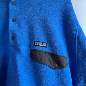 Patagonia Men’s Lightweight Synchilla Snap-T Fleece Pullover Size Large